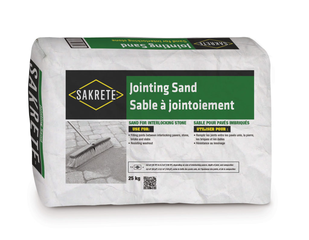 Jointing Sand - Landscaping Victoria BC