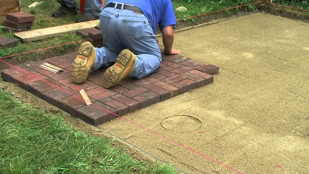 How To Lay Down Pavers