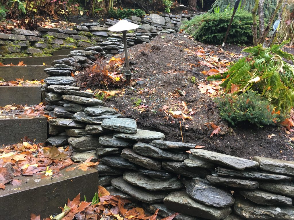 Stone Retaining Wall