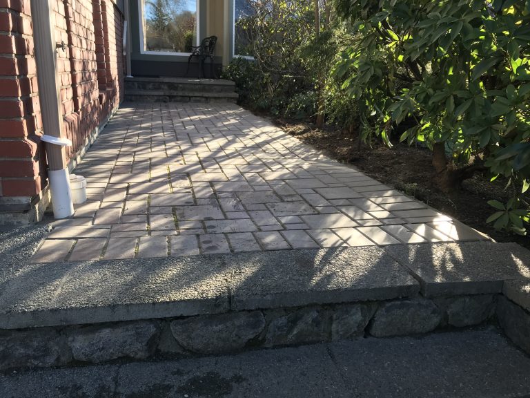 Paver Walkway Restored
